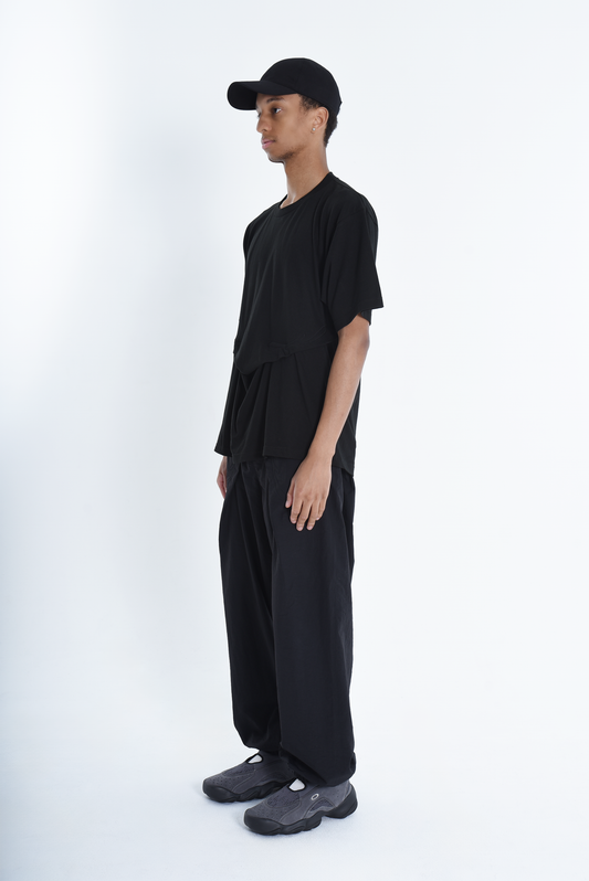 T SHIRT BLACK ( STUDY 9.02  kvr LOGO)