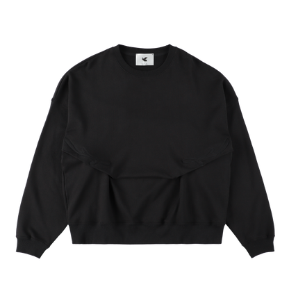 SWEATSHIRT (STUDY 9.21 : kvr LOGO)