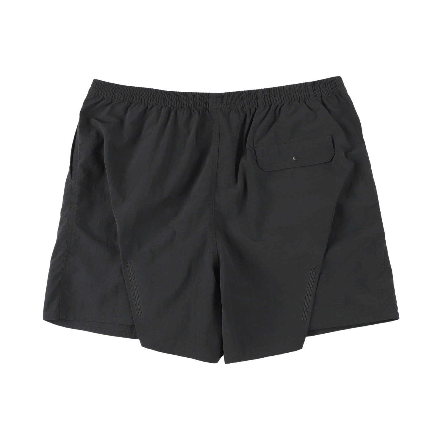 SHORTS BLACK ( STUDY 5.41 : MULTIPLE OVERLAPPED EMBROIDERY) Black embroidery/ White embroidery