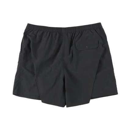 SHORTS BLACK ( STUDY 5.41 : MULTIPLE OVERLAPPED EMBROIDERY) Black embroidery/ White embroidery