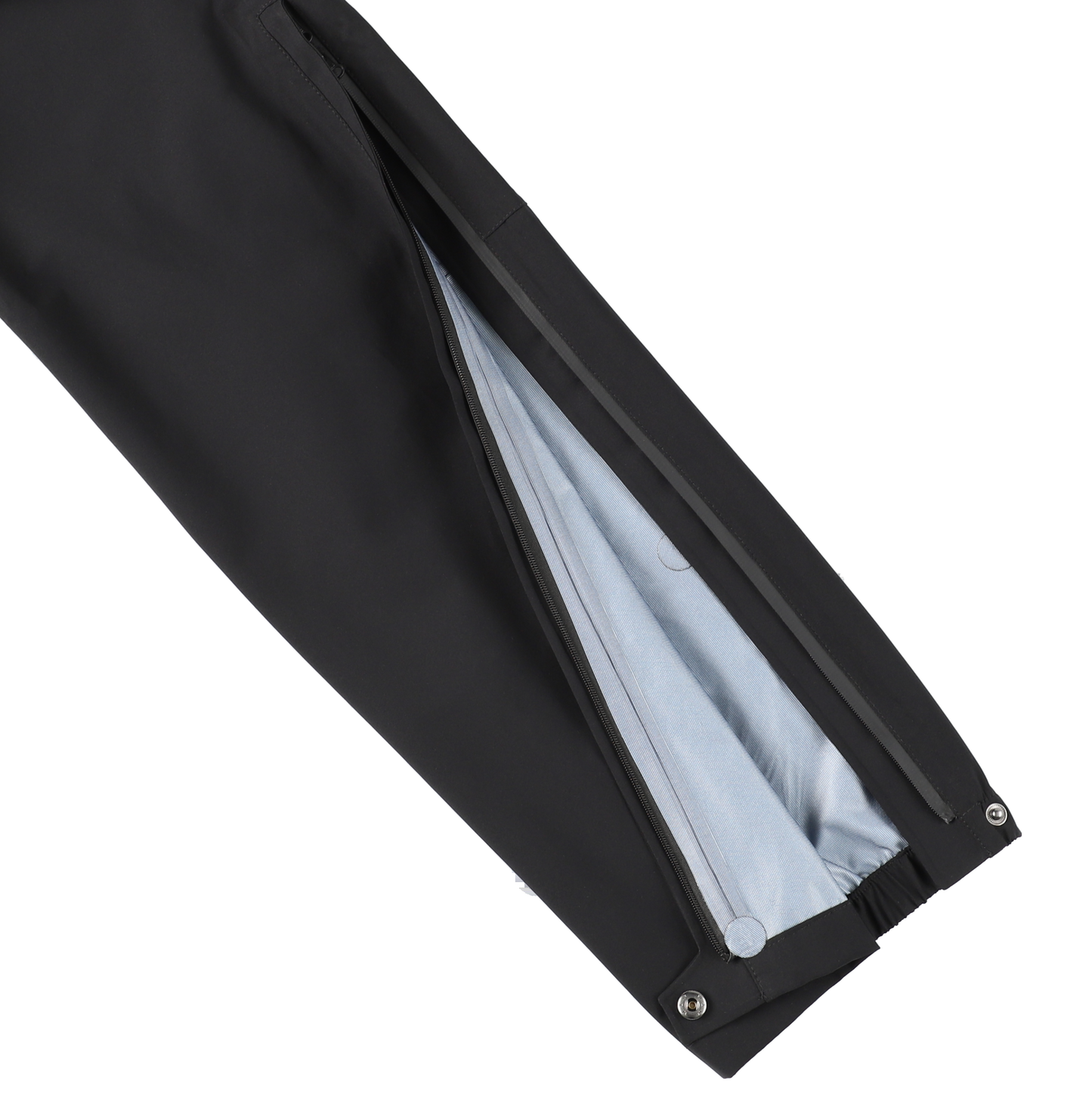 SHELL PANTS ( STUDY + 3LAYER LARGE ZIPPER) - WATERPROOF